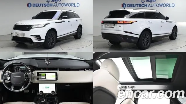 Land Rover Range Rover Velar 2019 Белый из Кореи