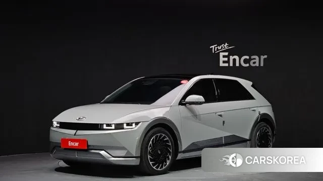 Hyundai Ionic 5 2021 Серебристо-серый из Кореи