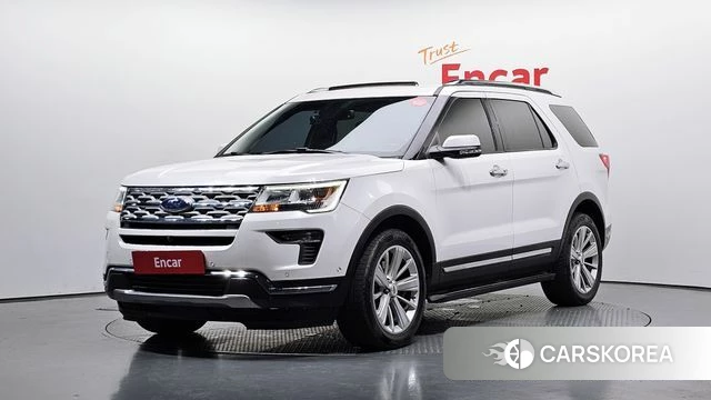 Ford Explorer 2019 Белый из Кореи