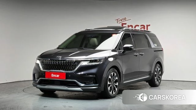 Kia Carnival 4th generation 2021 Серый из Кореи