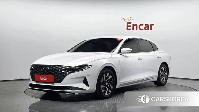 Hyundai The New Grandeur IG Hybrid 2021 Белый из Кореи