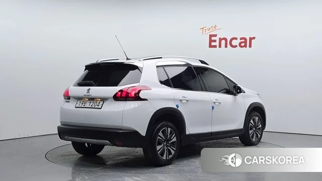 Peugeot 2008 2018 Белый из Кореи