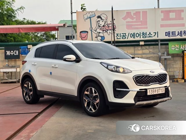 Kia Sportage The Bold 2021 Белый из Кореи