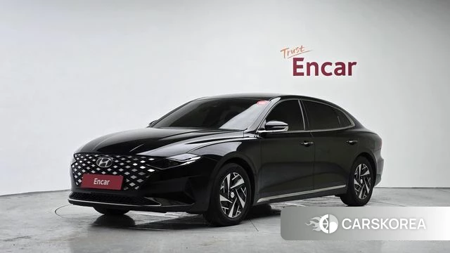 Hyundai The New Grandeur IG Hybrid 2022 Черный из Кореи