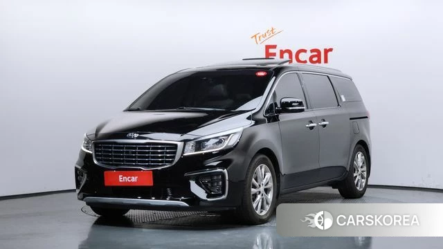 Kia The New Carnival 2019 Черный из Кореи