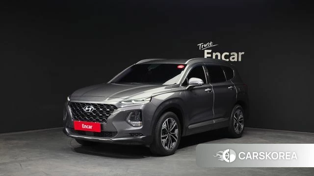 Hyundai Santa Fe TM 2019 Серый из Кореи
