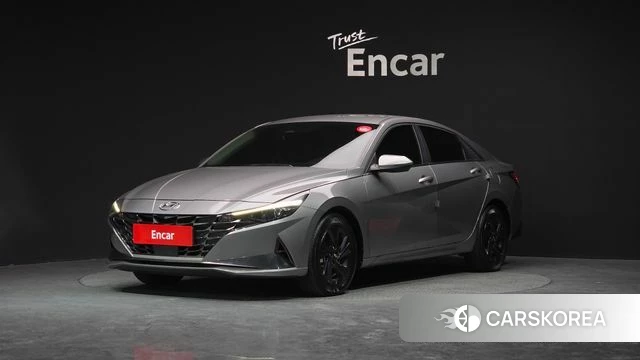 Hyundai Avante Hybrid (CN7) 2021 Серый из Кореи