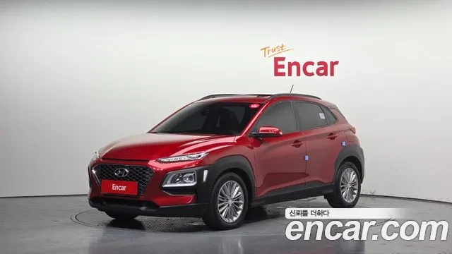 Hyundai Kona 2020 Красный из Кореи