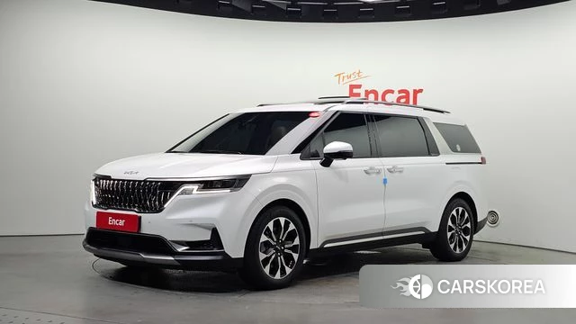 Kia Carnival 4th generation 2023 Белый из Кореи