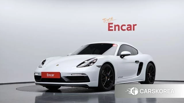 Porsche 718 Cayman 2021 Белый из Кореи