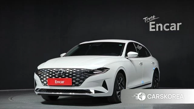 Hyundai The New Grandeur IG Hybrid 2021 Белый из Кореи