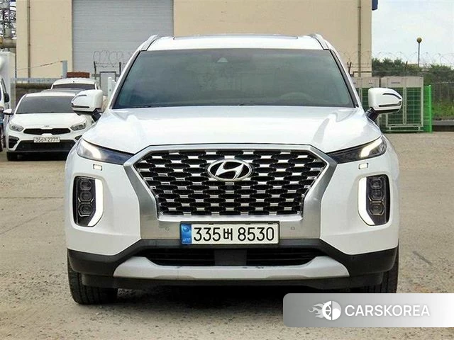 Hyundai Palisade 2021 Белый из Кореи