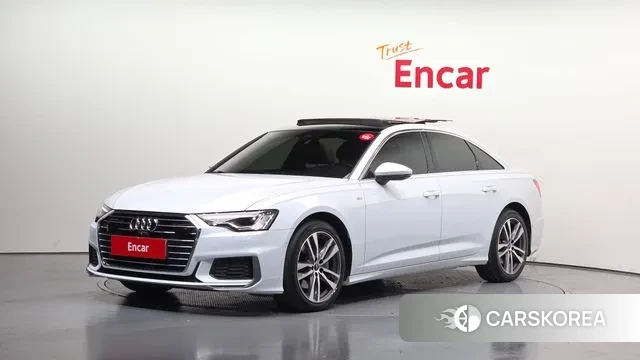 Audi A6 (C8) 2021 Белый из Кореи
