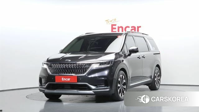 Kia Carnival 4th generation 2021 Серый из Кореи
