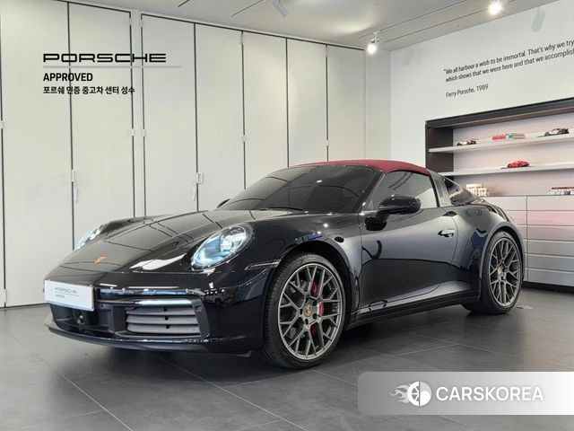 Porsche 911(992) 2024 Черный из Кореи