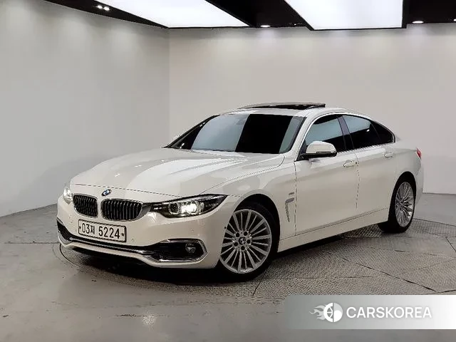 BMW 4 Series (F32) 2018 Белый из Кореи