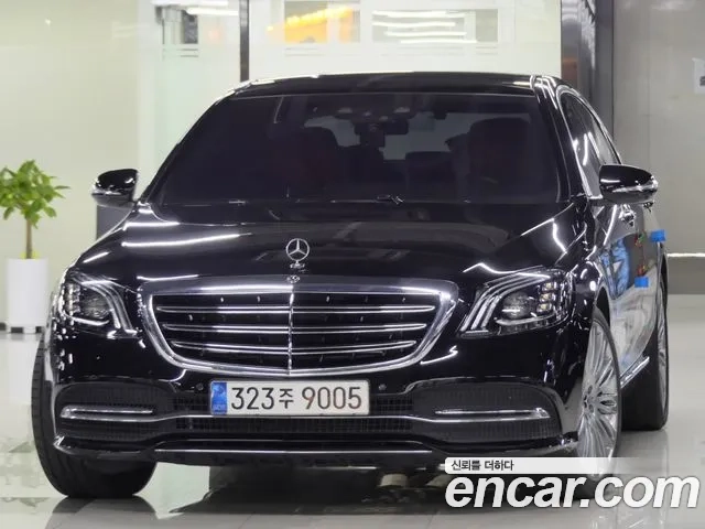 Mercedes-Benz S-Class W222 2018 Черный из Кореи