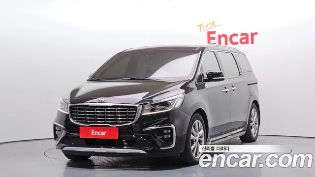 Kia The New Carnival 2018 Черный из Кореи