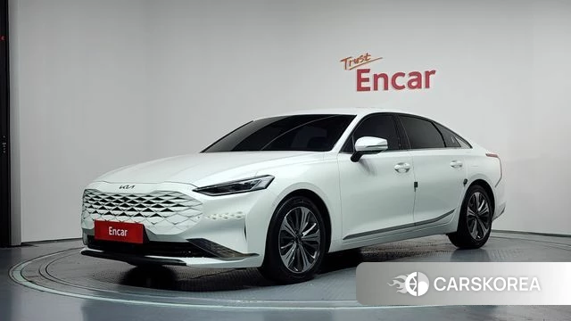 Kia K8 Hybrid 2022 Белый из Кореи