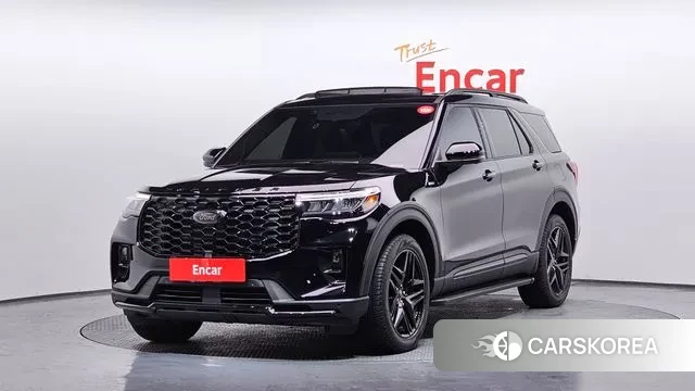 Ford Explorer 6th Generation 2025 Черный из Кореи