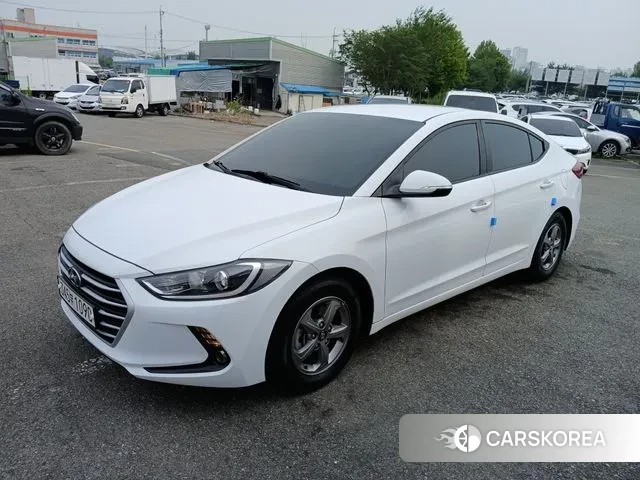 Hyundai Avante AD 2018 Белый из Кореи