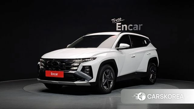 Hyundai The New Tucson Hybrid (NX4) 2024 Белый из Кореи
