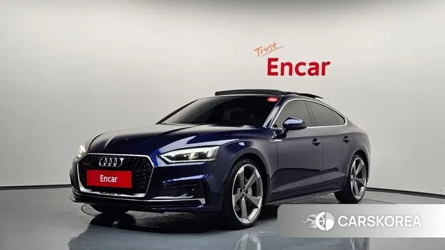 Audi A5 (F5) 2019 Синий из Кореи