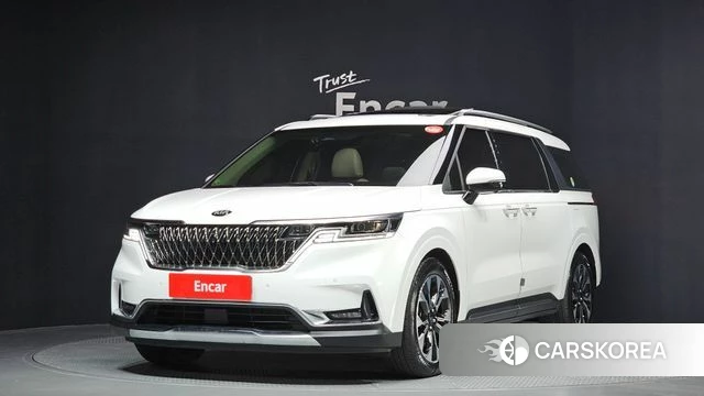 Kia Carnival 4th generation 2020 Белый из Кореи