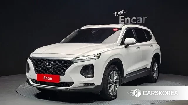 Hyundai Santa Fe TM 2019 Белый из Кореи