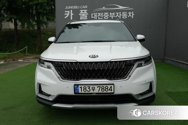 Kia Carnival 4th generation 2021 Белый из Кореи