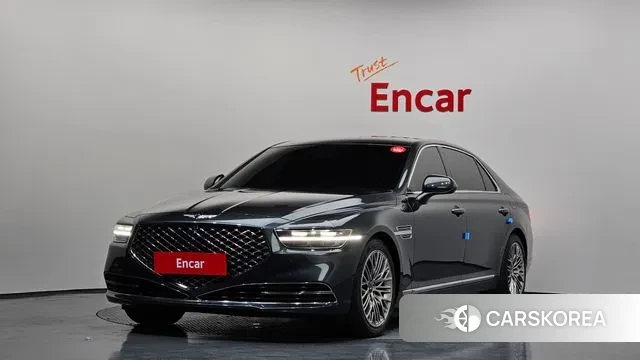 Genesis G90 2021 Темно-зеленый из Кореи