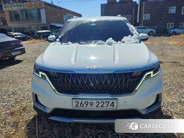 Kia Carnival 4th generation 2021 Белый из Кореи