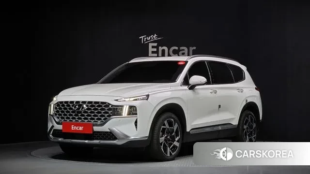 Hyundai The New Santa Fe 2021 Белый из Кореи