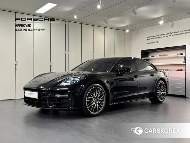 Porsche Panamera (972) 2024 Черный из Кореи