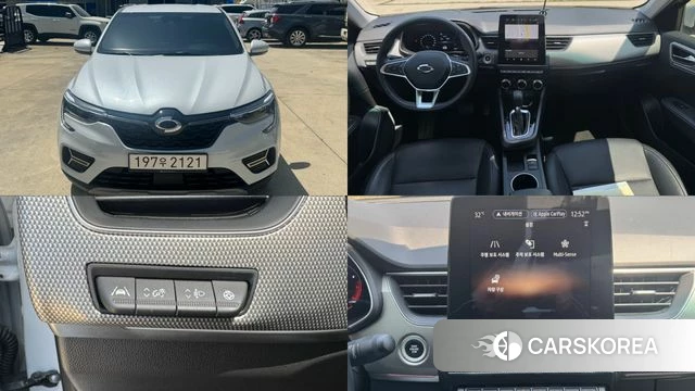 Renault Korea (Samsung) XM3 2023 Белый из Кореи