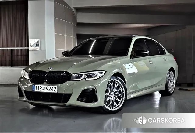 BMW 3 Series (G20) 2022 Синий из Кореи