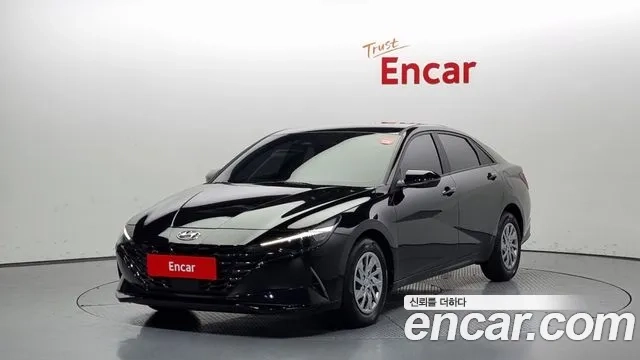 Hyundai Avante (CN7) 2020 Черный из Кореи