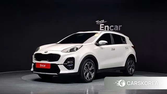 Kia Sportage The Bold 2018 Белый из Кореи