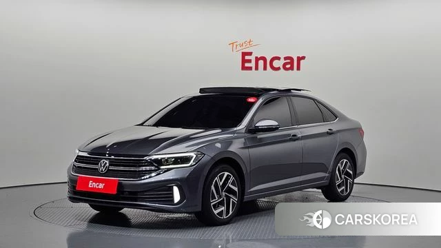 Volkswagen 7th Generation of Jetta 2022 Серый из Кореи