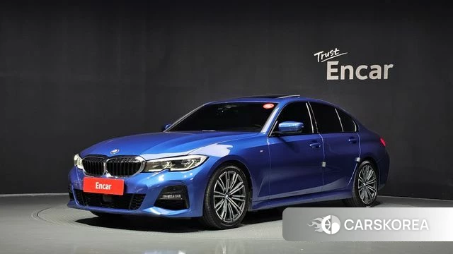 BMW 3 Series (G20) 2019 Синий из Кореи