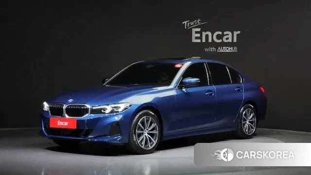 BMW 3 Series (G20) 2024 Синий из Кореи