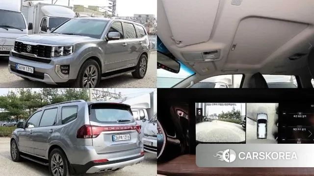 Kia Mohave Master 2021 Серебристо-серый из Кореи