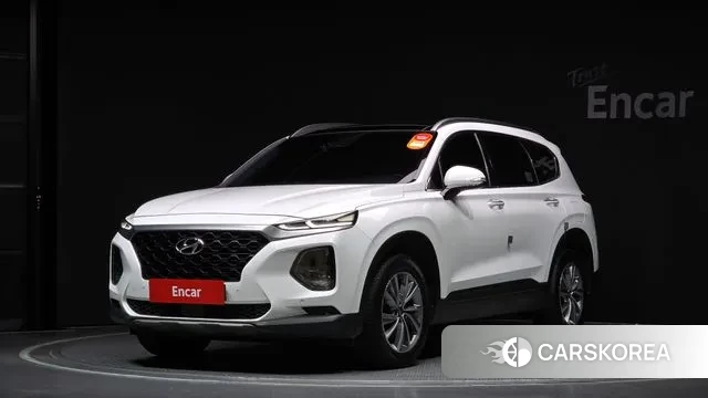 Hyundai Santa Fe TM 2018 Белый из Кореи