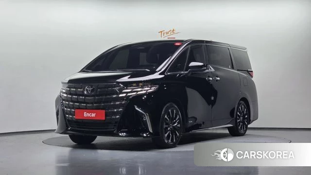 Toyota Alphard 4th Generation 2024 Черный из Кореи