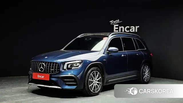 Mercedes-Benz GLB-Class X247 2022 Синий из Кореи