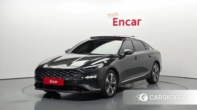 Kia K8 Hybrid 2022 Серый из Кореи