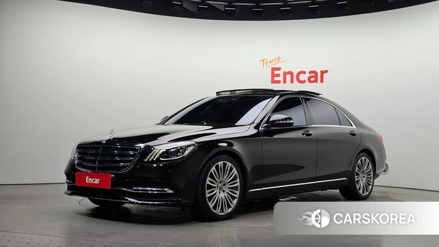Mercedes-Benz S-Class W222 2019 Черный из Кореи