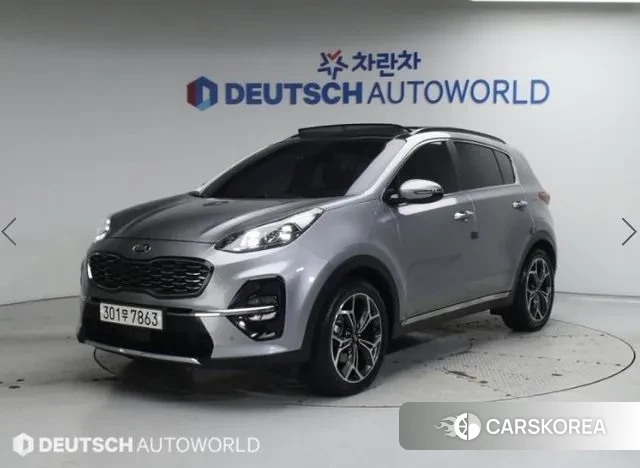 Kia Sportage The Bold 2020 Серый из Кореи
