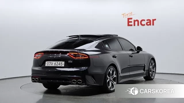 Kia Stinger 2018 Серый из Кореи