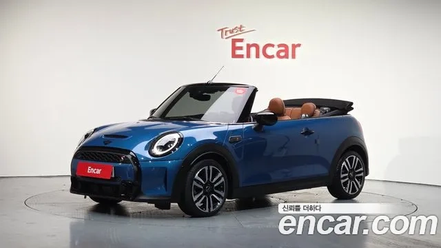 Mini Cooper S Convertible 2024 Синий из Кореи